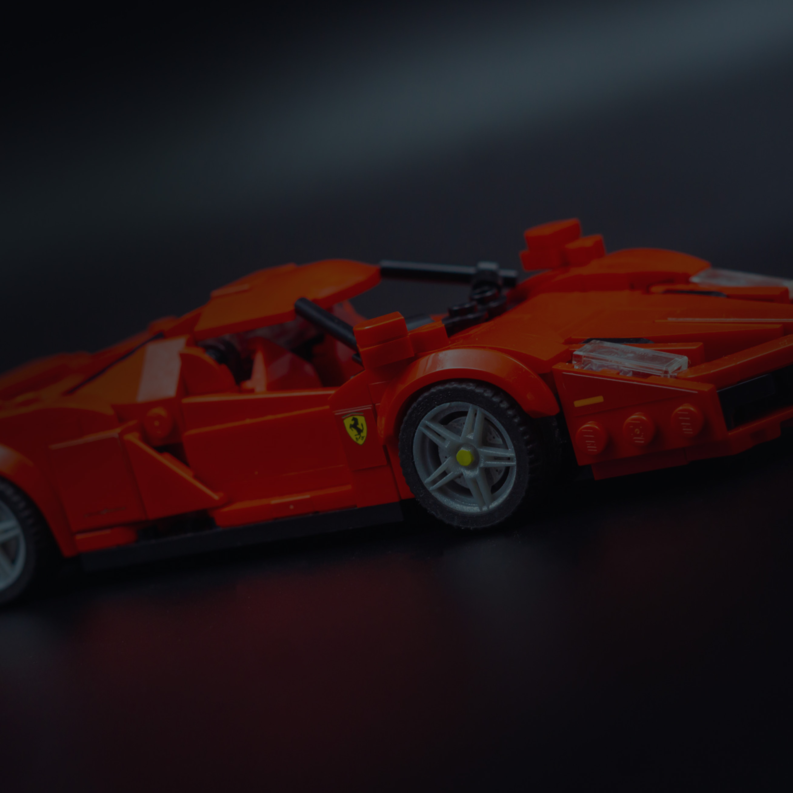 picture of lego Ferrari model